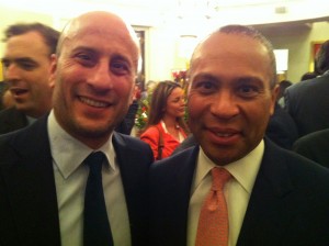 Governor Deval Patrick & TropicalGringo Governor Deval Patrick & TropicalGringo