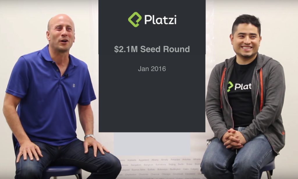 Platzi seed round